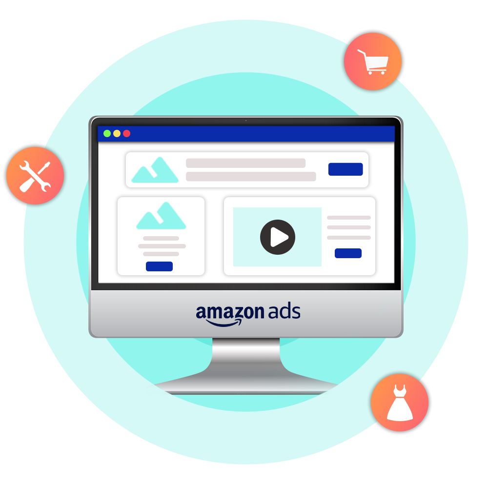 Amazon DSP Landing page